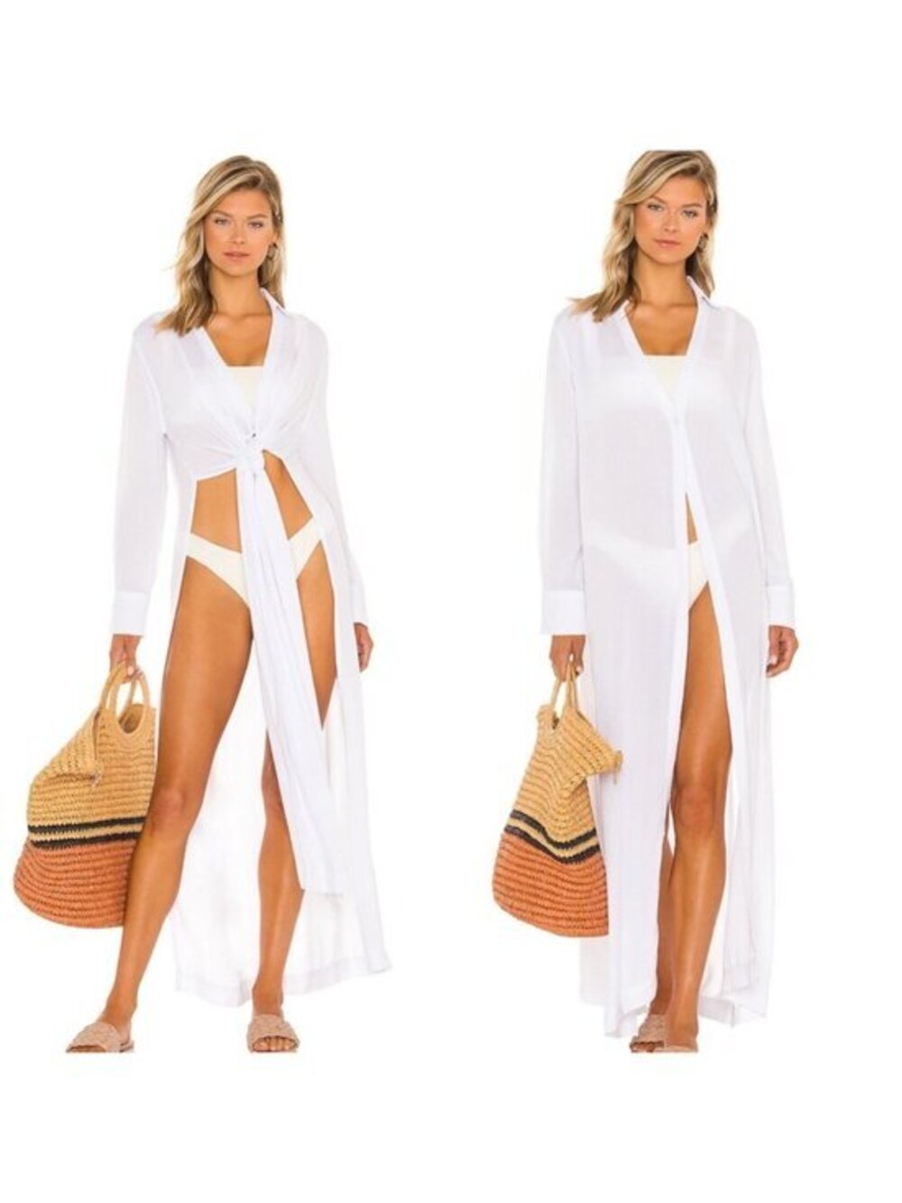 Lovers and Friends Zia Maxi Top in White